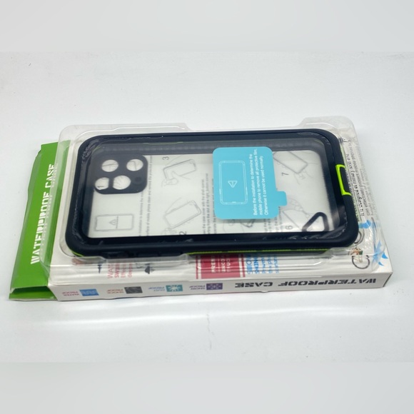 NEW WATERPROOF PHONE CASE FOR IPHONE 11 PRO BLUE/YELLOW - Picture 5 of 10